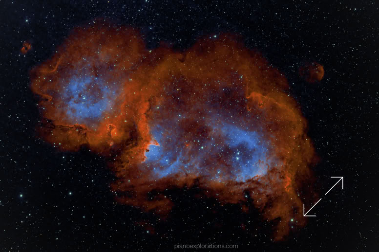 IC 1871 -  Soul Nebula  - Mgławica Dusza 