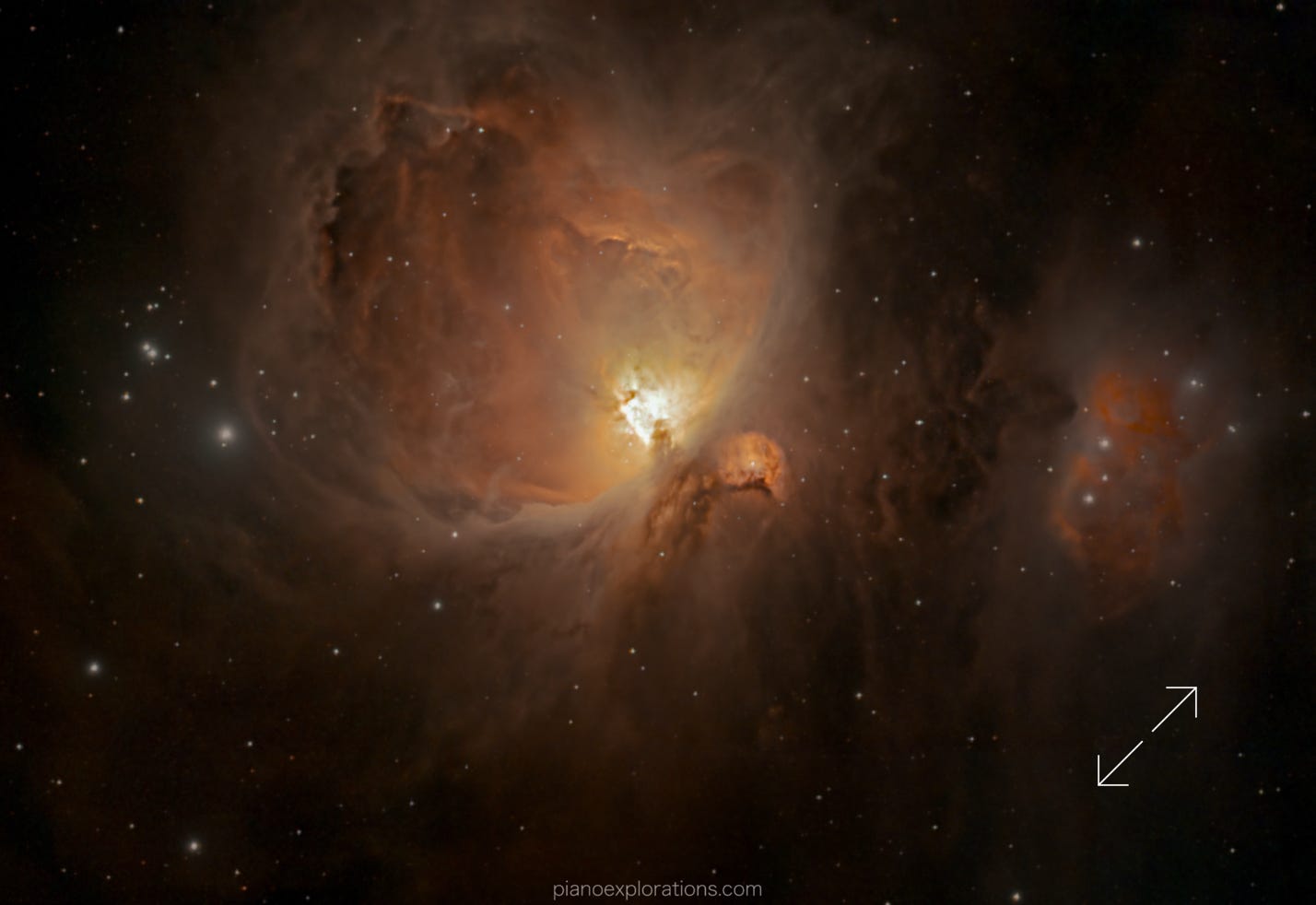 Wielka Mgławica w Orionie / Great Orion Nebula - Messier 42