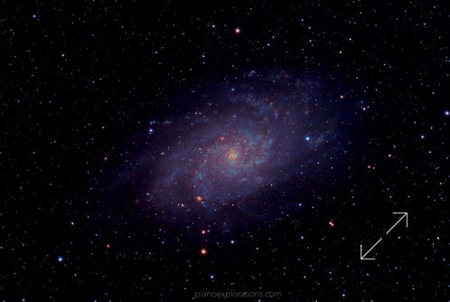 Galaktyka Trójkąta \ Triangulum Galaxy - Messier 33