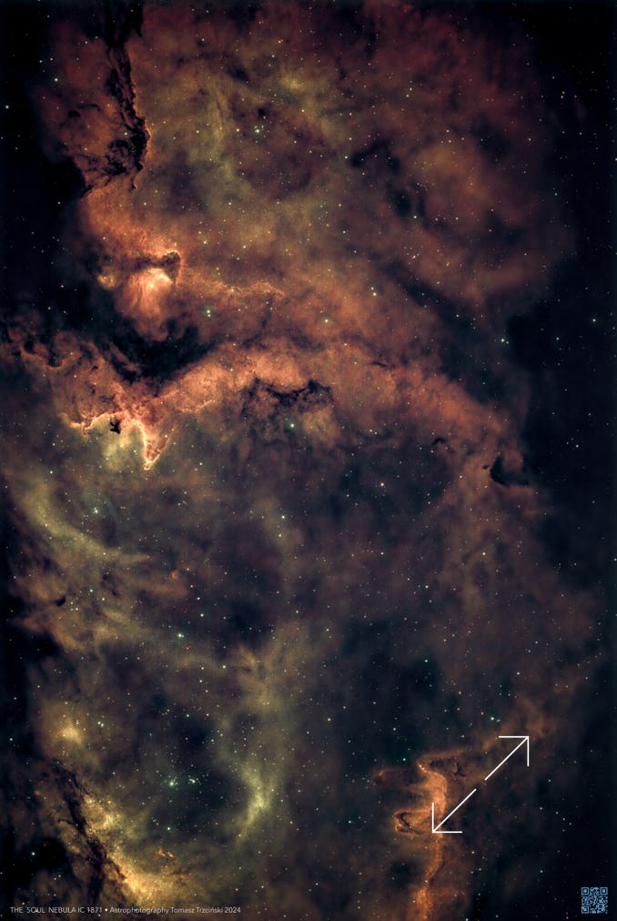 IC 1871 -  Soul Nebula  - Mgławica Dusza 