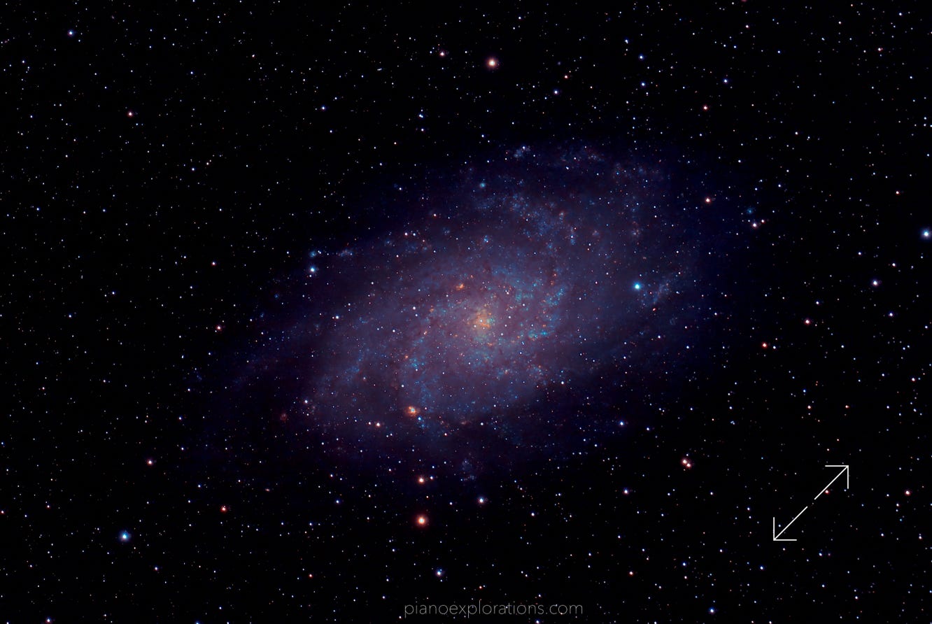 Galaktyka Trójkąta \ Triangulum Galaxy - Messier 33