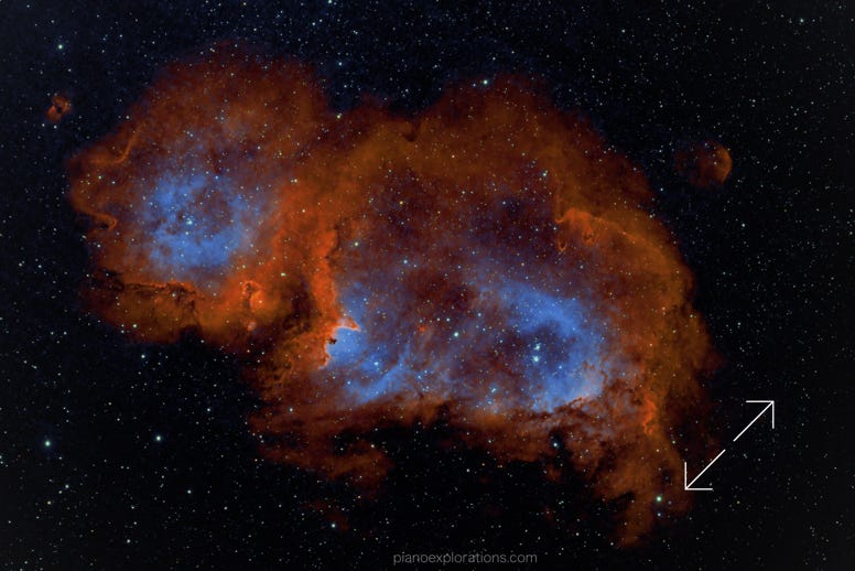 IC 1871 -  Soul Nebula  - Mgławica Dusza 