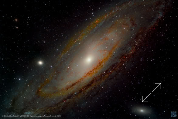 Andromeda Galaxy - Messier 31, Galaktyka Andromedy, Andromeda Galaxie, M31, NGC 224
