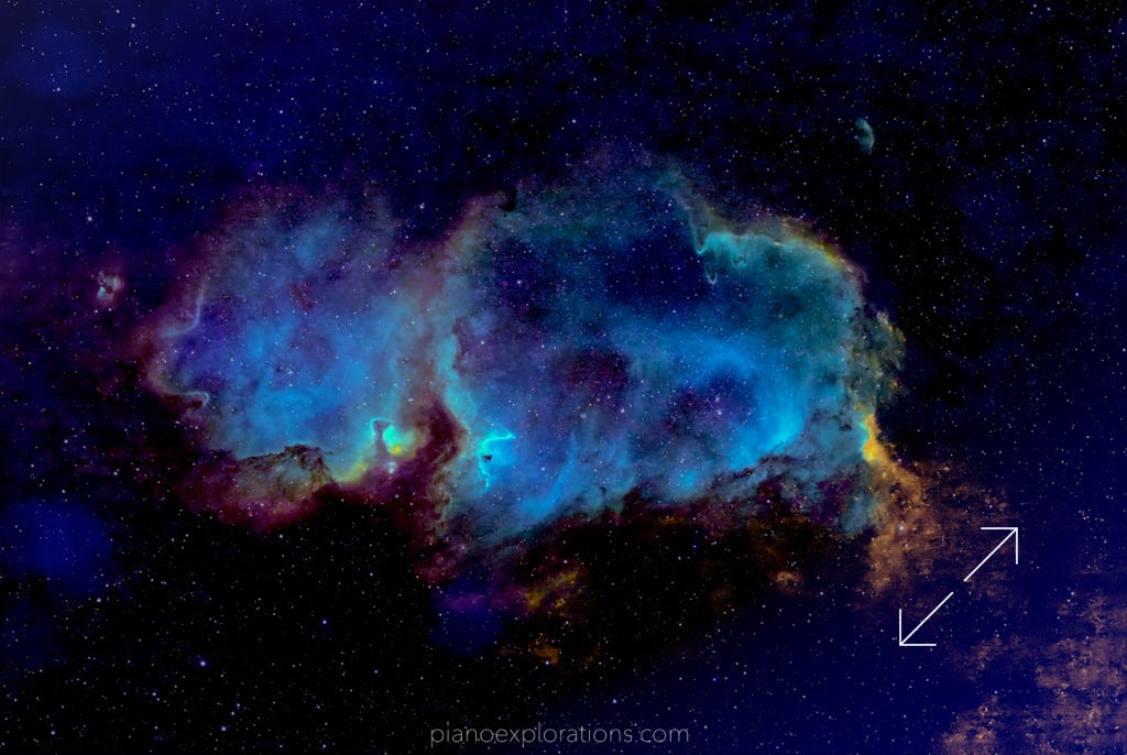 IC 1871 -  Soul Nebula  - Mgławica Dusza 